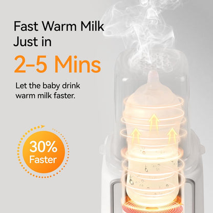 BPA-Free Baby Bottle Warmer 🌡️ – Adjustable Temperature & Safe Heating 🔥