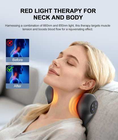 Vibration Stretching Device 🌟 – Adjustable for Stress Relief, Rechargeable & Portable 💪