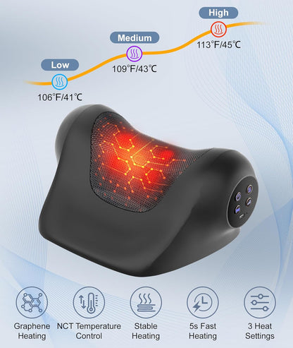 Vibration Stretching Device 🌟 – Adjustable for Stress Relief, Rechargeable & Portable 💪